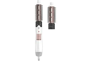 Conair 2-in-1 Double Ceramic Lightweight Hot Air Brush, Smooth Results for All Hair Types, More Shine and Less Frizz, Hair St