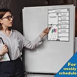 Fridge Magic Magnetic Whiteboard 42x30 cm Weekly Meal Planner Calendar Set view 6