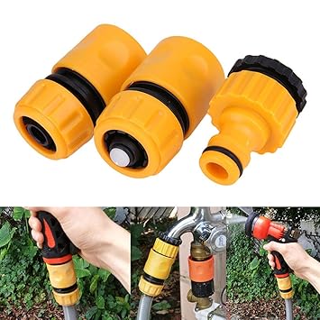 Garten Terrasse Gartenschlauche 3pcs Set Gartenschlauch Adapter Fur Den Wasserschlauch Anschluss Garten Ppipo Es