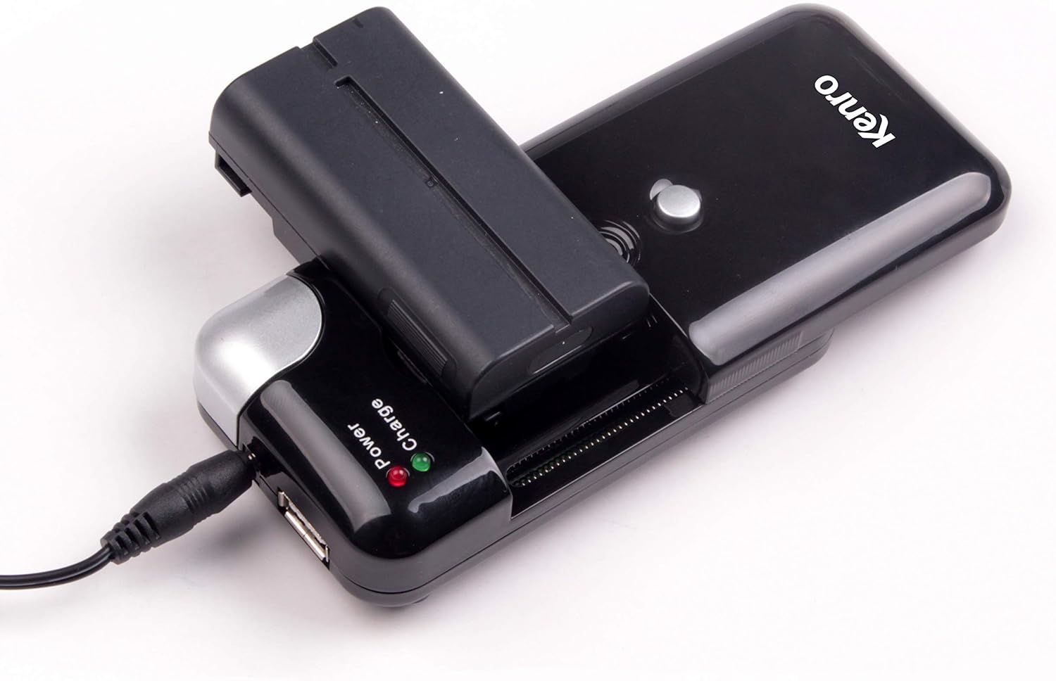 Kenro Universal Battery Charger for Charging Batteries Battery Packs, Camera Batteries, MP3 Devices, Smartphones, Tablets - KNCH02 - Image 5