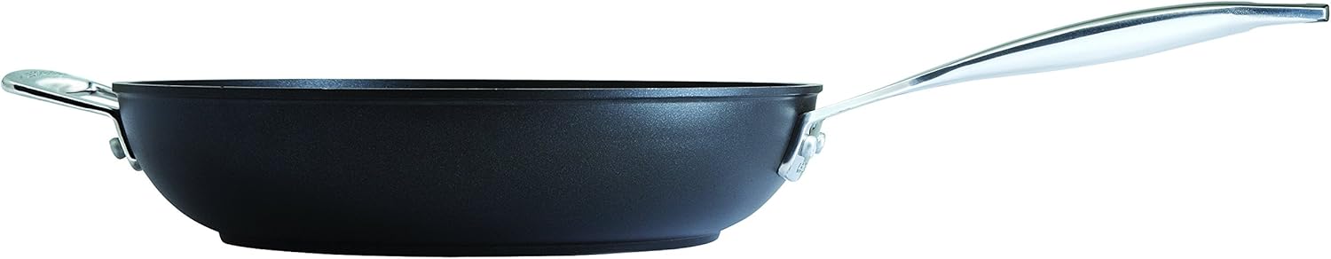 LE CREUSET Toughened Non-Stick Deep Frying Pan, diameter 30 cm, Black, 962002300 - Image 4