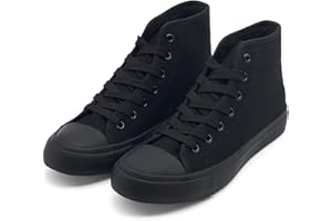 Womens Winter Snow Boots High Top Warm Canvas with Fur Lined Ankle Winter Sneakers