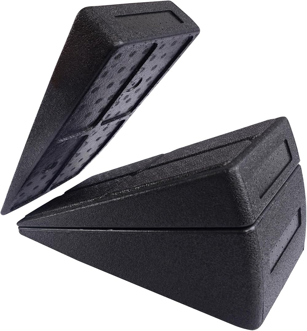 CampTeck U7259 3-Piece Multi-Angle Foam Fitness Slant Board Black