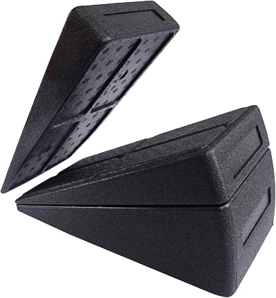 CampTeck U7259 3-Piece Multi-Angle Foam Fitness Slant Board Black