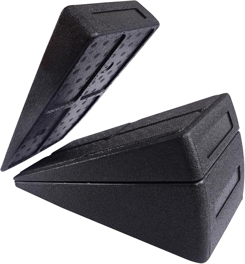 CampTeck U7259 3-Piece Multi-Angle Foam Fitness Slant Board Black