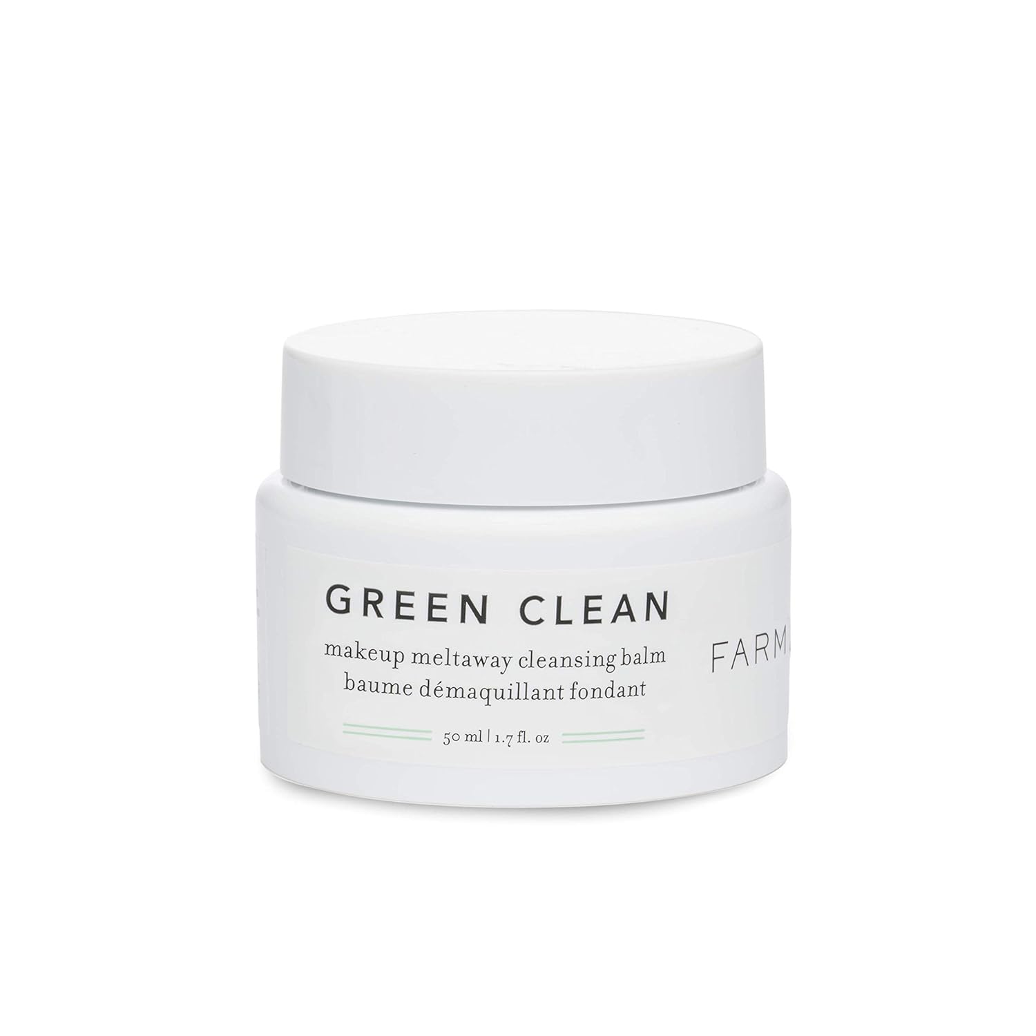 Farmacy Natural Makeup Remover - Green Clean Makeup Meltaway Cleansing Balm Cosmetic - Travel Size 1.7 oz : Beauty