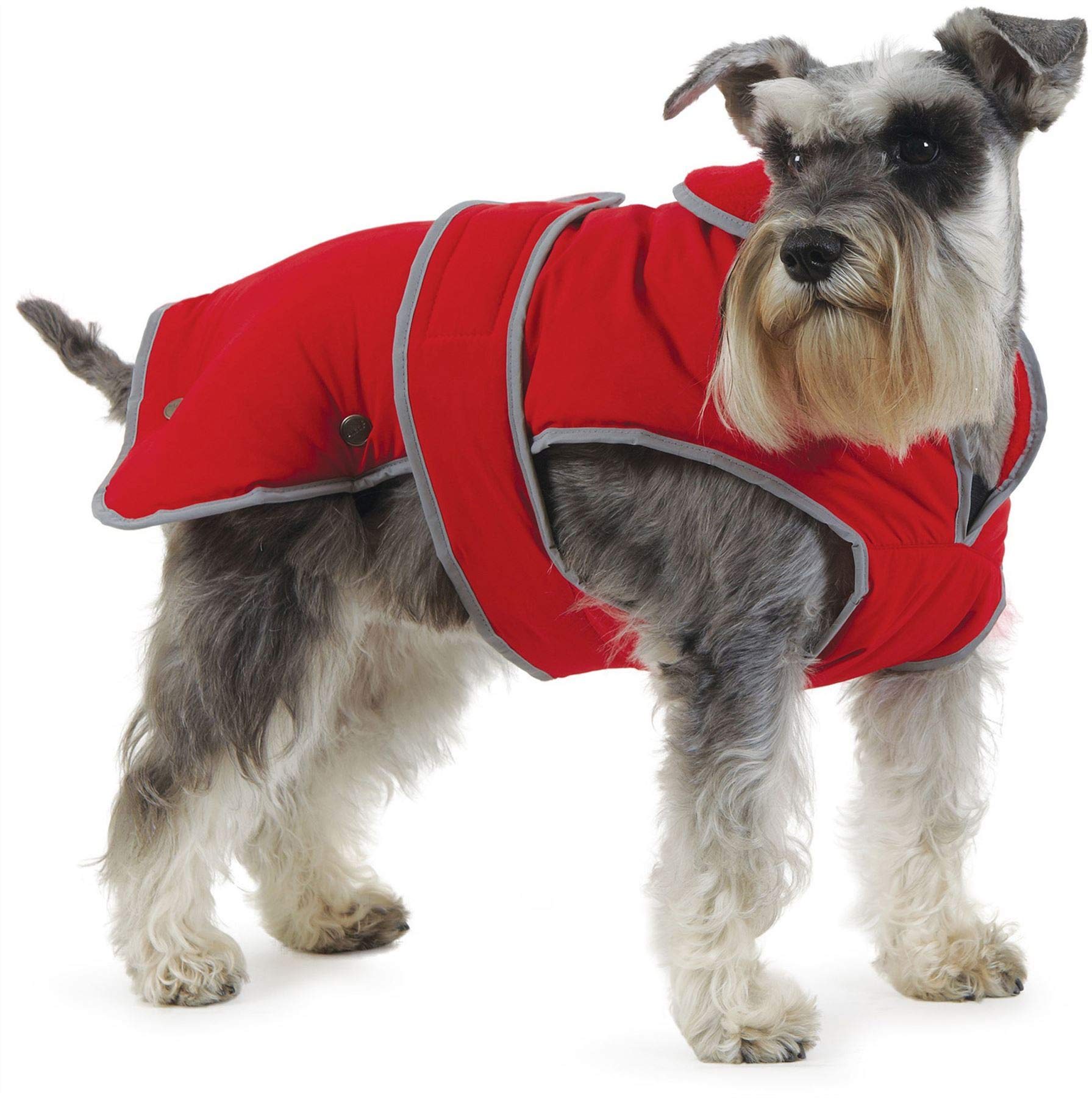 Ancol Muddy Paws All Weather Stormguard Coat . Poppy Red. Size XX-Large ( Length 70cm, up to 98cm girth) โ image 1