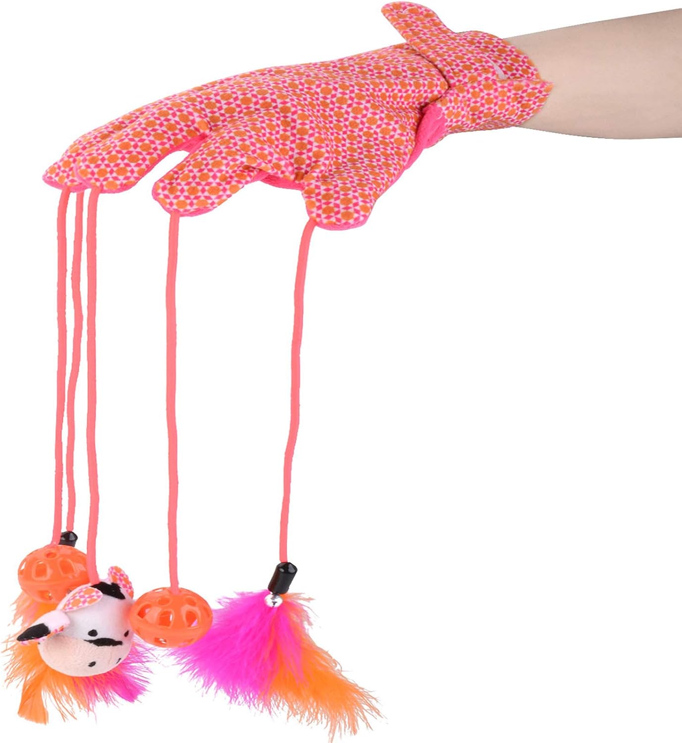 cat toy glove