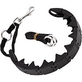 Ram-Pro Dog Training Pinch Collar Triple Crown Gentle Effective/No Barking Control for All Breeds