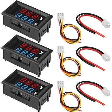 Medidor Amperímetro OPTA Con Aro Cromado De 2-1/16″ – Incluye Kit De Montaje, 60 Amperios