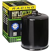 HiFloFiltro HF170BRC Black RC High Performance Premium Oil Filter, Single