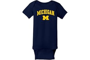 UGP CAMPUS APPAREL NCAA Arch Logo, Team Color Infant Creeper Bodysuit, College, University