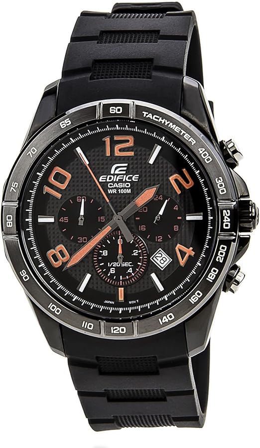 casio edifice black dial