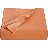 NTBAY California King Flat Sheet Only - Brushed