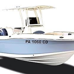 1060 Graphics - Personalized Boat Registration