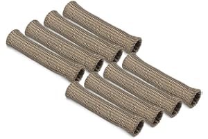 Design Engineering 010542 Titanium Protect-A-Boots 6" Spark Plug Boot Protector Sleeves (Pack of 8)