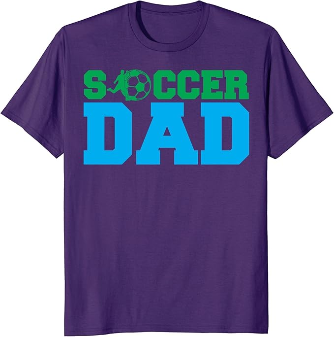 Soccer Dad TShirt Football Mom For Parents Clothing