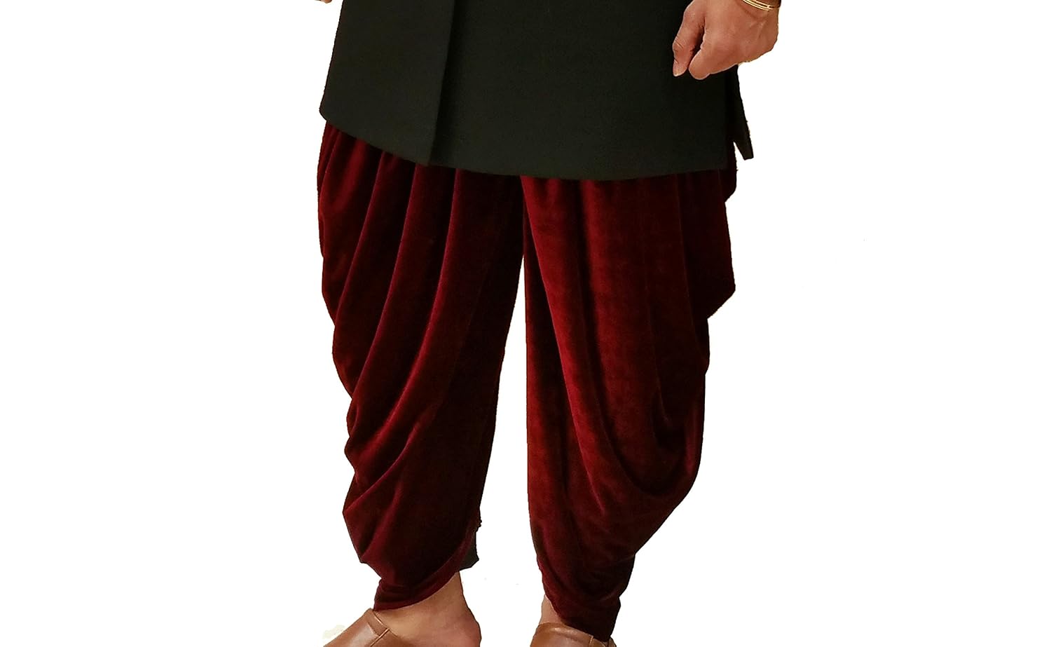 katzano men's indo-western sherwani k0003, black