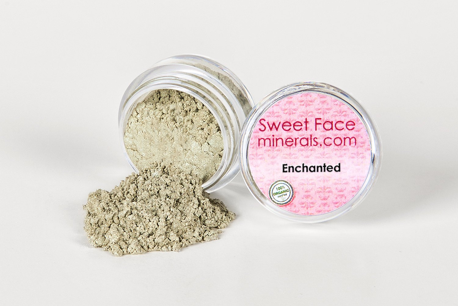 ENCHANTED EYE SHADOW Jar Mineral Makeup Bare Skin Green Liner Powder Sheer
