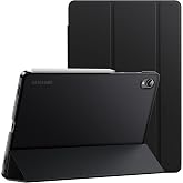 JETech Case for Samsung Galaxy Tab S11, Black | Slim Translucent Back Design, Tri-Fold Stand, Support S Pen Pairing, Auto Wake/Sleep, Lightweight Shockproof Cover