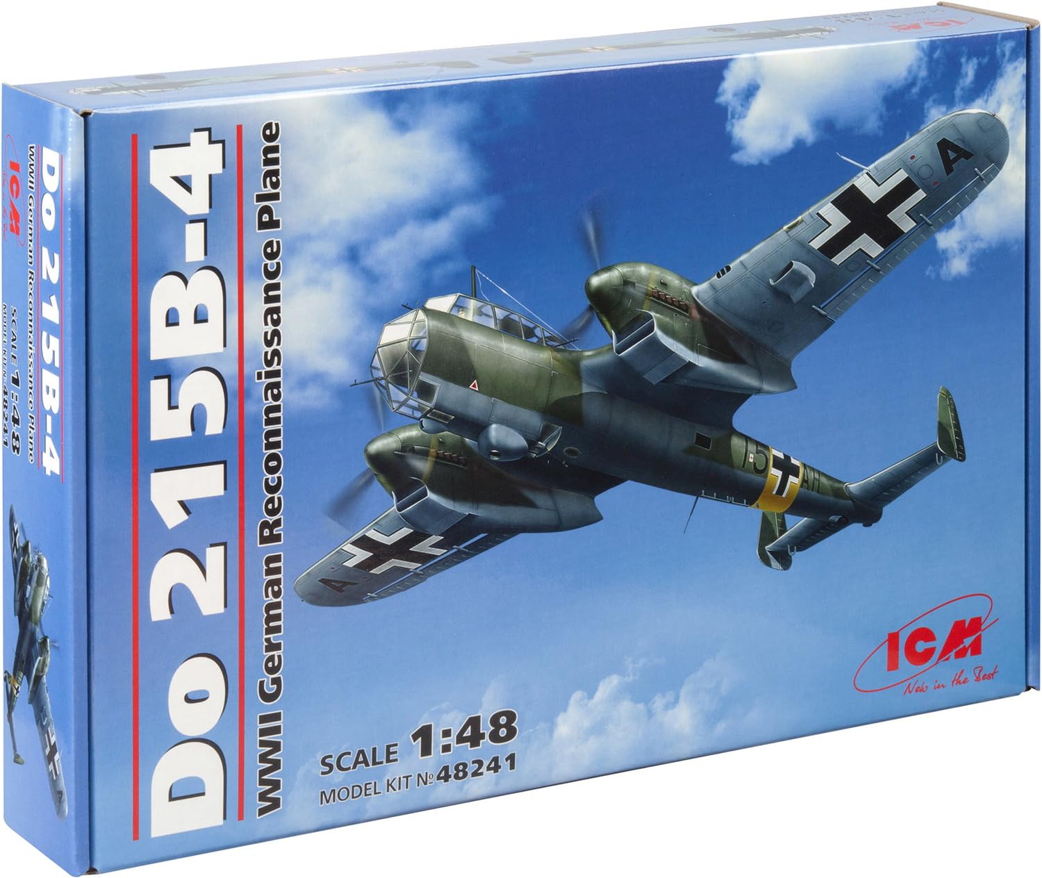 ICM 1:48 - Do 215 B-4, WWII German Recon. Plane