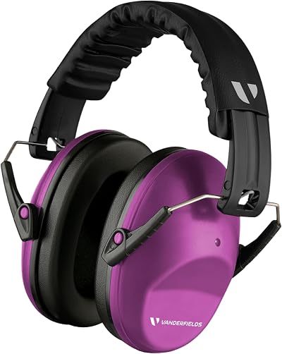 Vanderfields Premium Hearing Protection Ear Defenders 29 dB 2K Hz Purple