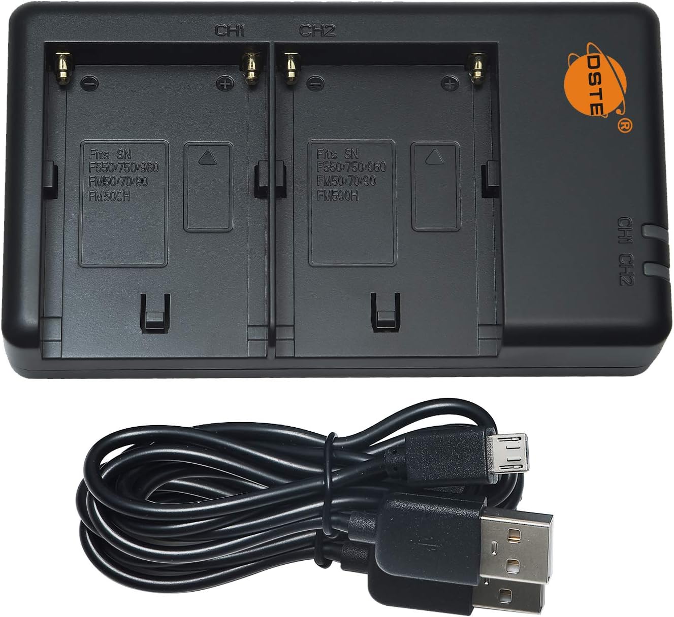 DSTE 2PCS NP-FM55H NP-FM50 (2300mAh/7.4V) Battery Charger Set Compatible for Sony NP-FM30,NP-FM51,NP-QM50,NP-QM51Battery,CCD-TR108,CCD-TR208,CCD-TR408,CCD-TR748,CCD-TRV106,CCD-TRV107,CCD-TRV108 Camera - Image 5