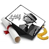 Tassel Toppers I Did It My Way Grad Cap Decorated Grad Caps and Graduation Accessories