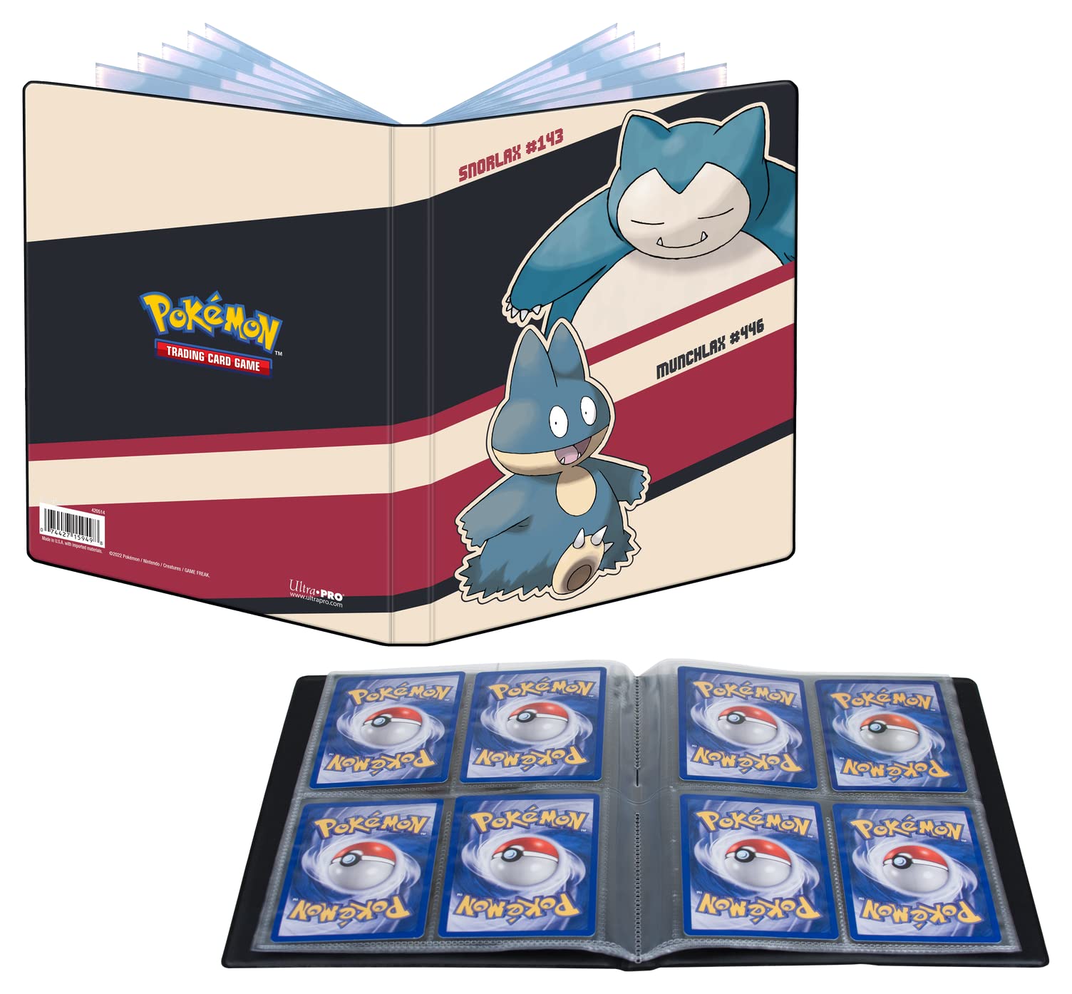 Pokemon - Portfolio 4-P - Snorlax & Munchlax (ULT15949)