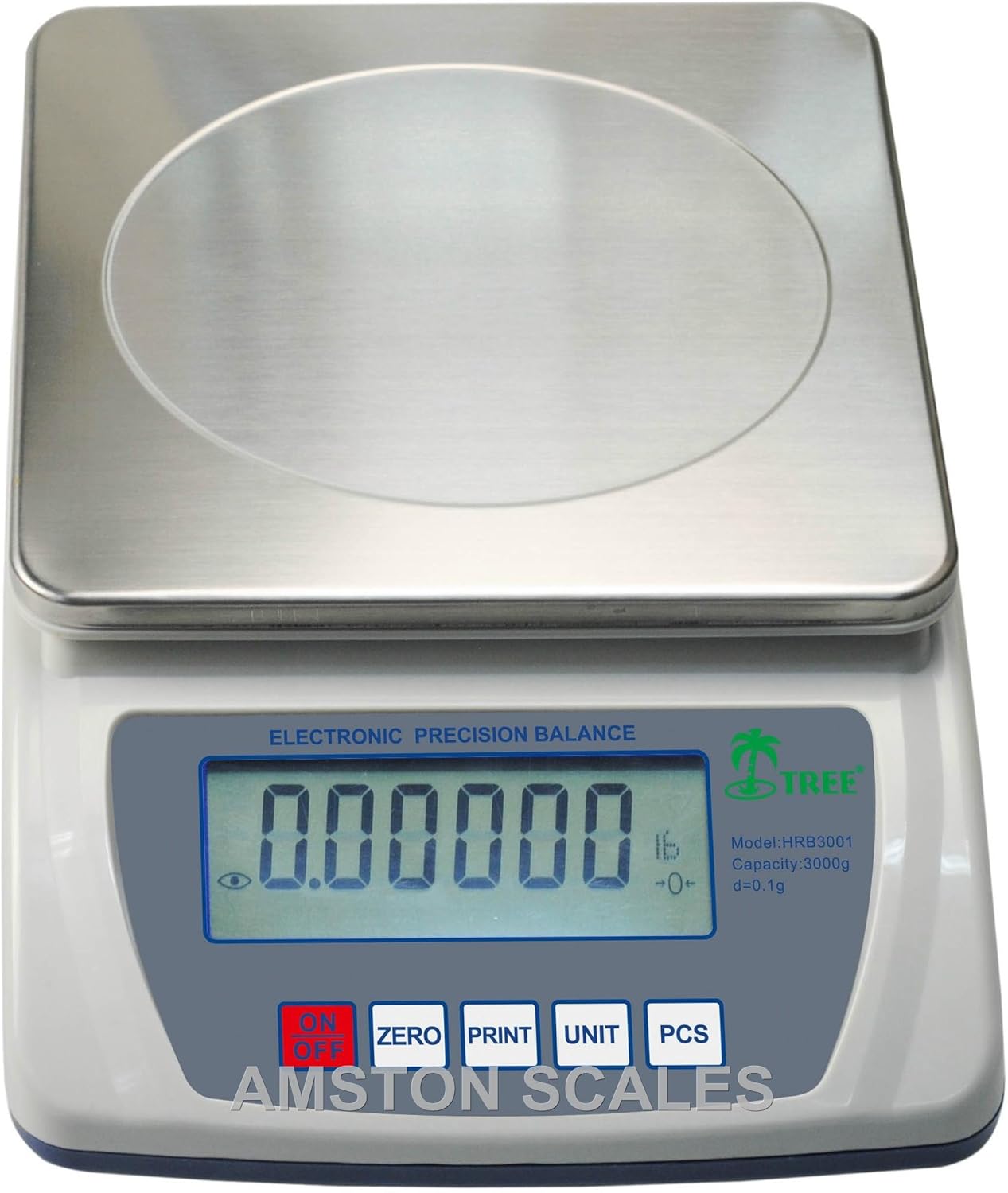 3000 gram x 0.1 .1 gram High Resolution Digital Balance Scale