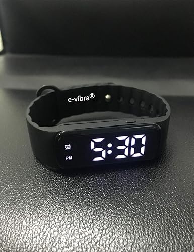 e-vibra Potty Training Watch - Silent Vibrating Alarm Watch Pill Reminder  Wristband with Countdown Timer (Black) in Dubai - UAE | Whizz Wrist Watches