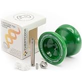 Cheatcode Yoyo by Brandon Vu | Master Fingerspin Tricks | A Responsive &amp; Unresponsive Yo-yo for Kids, Teens &amp; Adults | Great Yo Yo For Beginners | Extra Professional Ball Bearing Kit Included | Offset