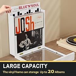 Emfogo 2 Pack Vinyl Record Frame, Album Frames for