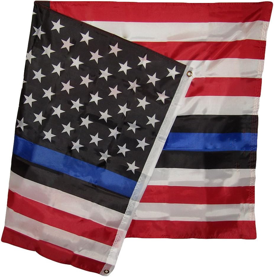 Amazon Com Aes 3x5 Usa Thin Blue Line Police Lives Matter Flag