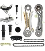 MPLUS 4-Piece Timing Chain Guide Set For Ford 4.0L SOHC V6 (Explorer, Ranger, Mustang, Etc.)