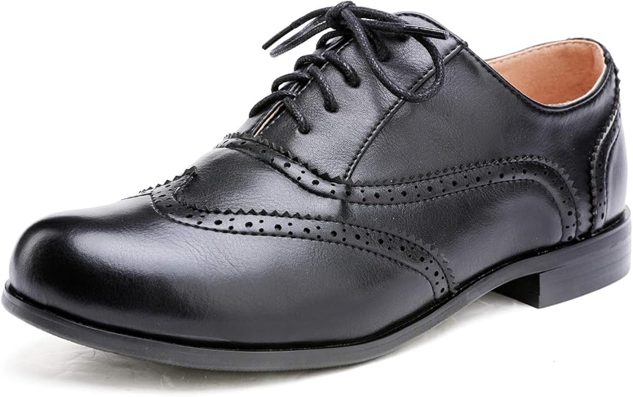 low heel oxfords