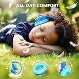 iClever Kids Wireless Headphones LED Lights 43H Playtime Safe Volume Bluetooth view 6