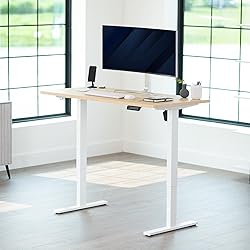VIVO Electric 55 x 28 in Standing Desk, Memory
