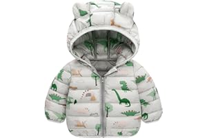 Infant Boy Girl Puffer Jacket Cute Coats Winter Windproof Snowsuits Warm Outerwear