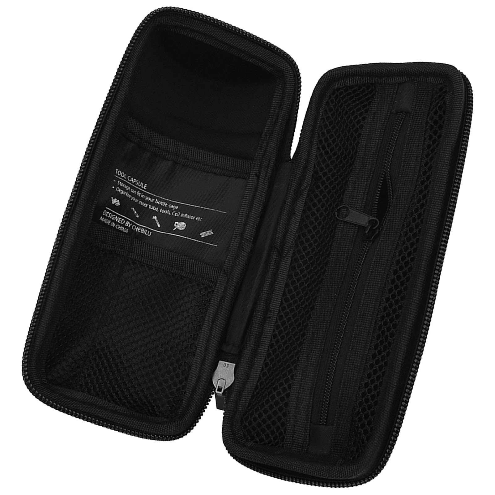 VGEBY1 Bike Bag, Black Waterproof Repair Tool Storage Bag for Cycling