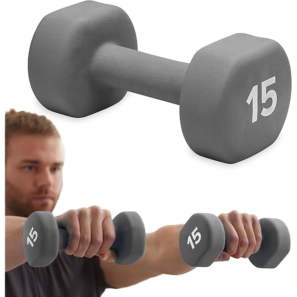York Rubber Hex Dumbbells - 35 To 125 Pounds Individual Weight Options