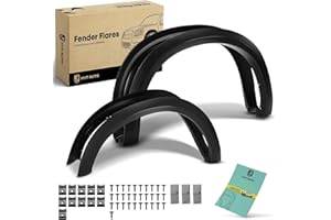 YHTAUTO OE Factory Style Fender Flares w/Hardware Kit Replacement for Dodge Ram 1500 2009-2018, Ram 1500 Classic 2019-2022, M