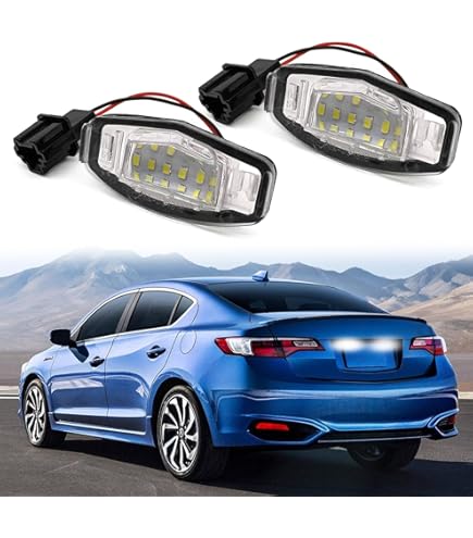 LPL  LEDライト Amazon.com: NUVISION LIGHTING Pair of LED License Plate