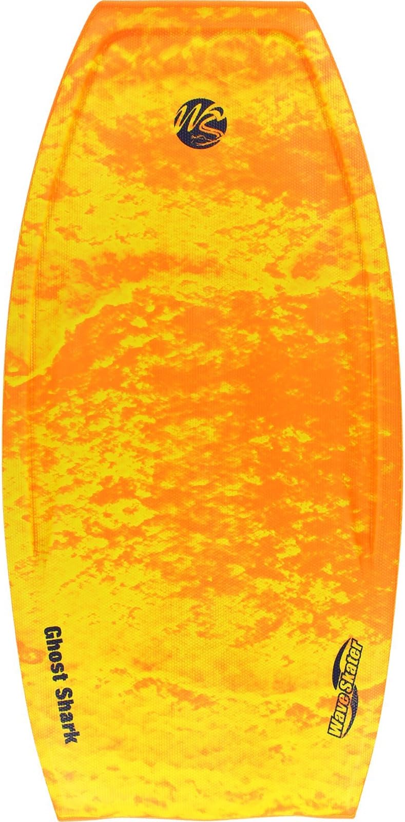 Wave Skater Bodyboard - Ghost Shark 48" Yellow/Orange