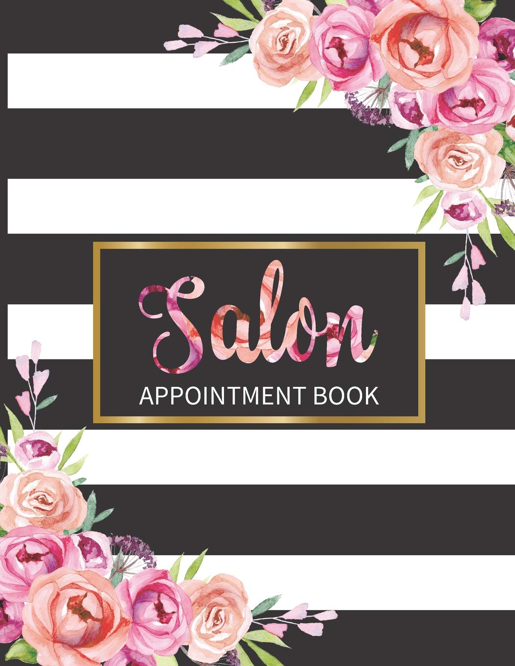 Salon Appointment Book Monthly Weekly And Daily Planner For