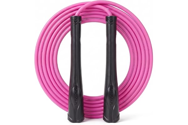 YUEDONG Silent Jump Rope for Women, Whisper-Quiet Skipping Rope for Apartment & Home Workout – Smooth POM Bearings, Tangle-Fr