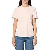 Armani Exchange Womens Regular Boxy Fit Tee with Maybe Not Logo