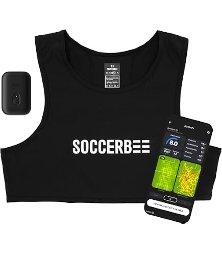Amazon.com: SOCCERBEE-BEE LITE 2 - Sports GPS Tracker & Vest for