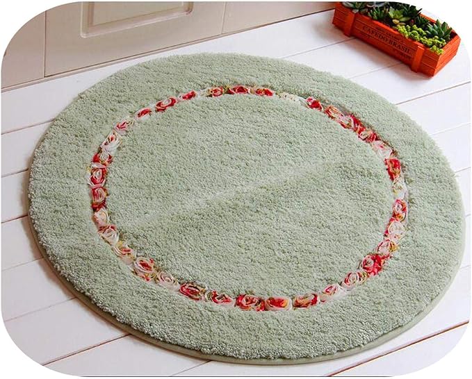 Beige Rectangle Area Round Floor Carpet Mat Living Dining Bedroom Area Rugs