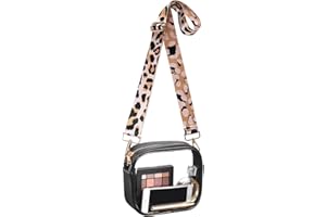 FANGSUN Clear Bag Stadium Approved, Clear Crossbody Purse for Concert, Festival